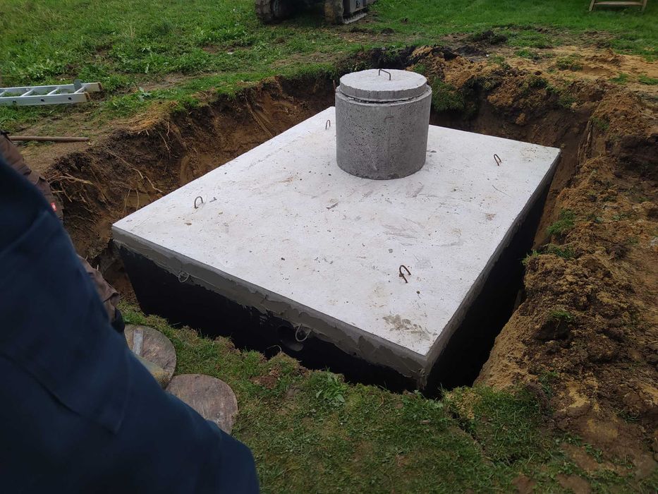 Szambo Betonowe Szamba Kanał Samochodowy Piwnica