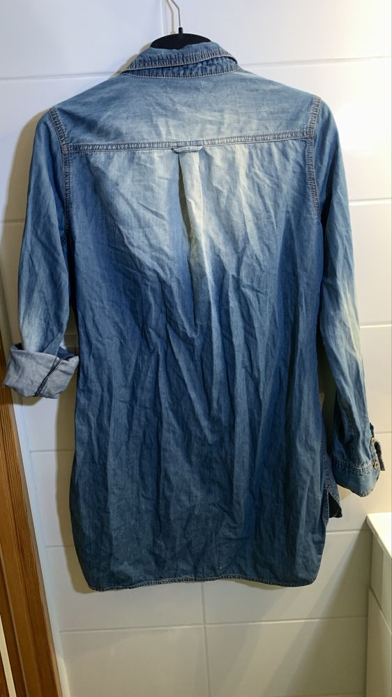 Koszula damska jeansowa Only XL uni oversize tunika