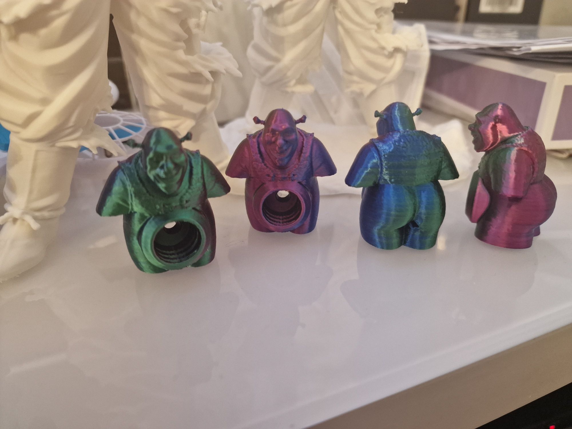 Shrek na pastę do zębów Shrek 3d