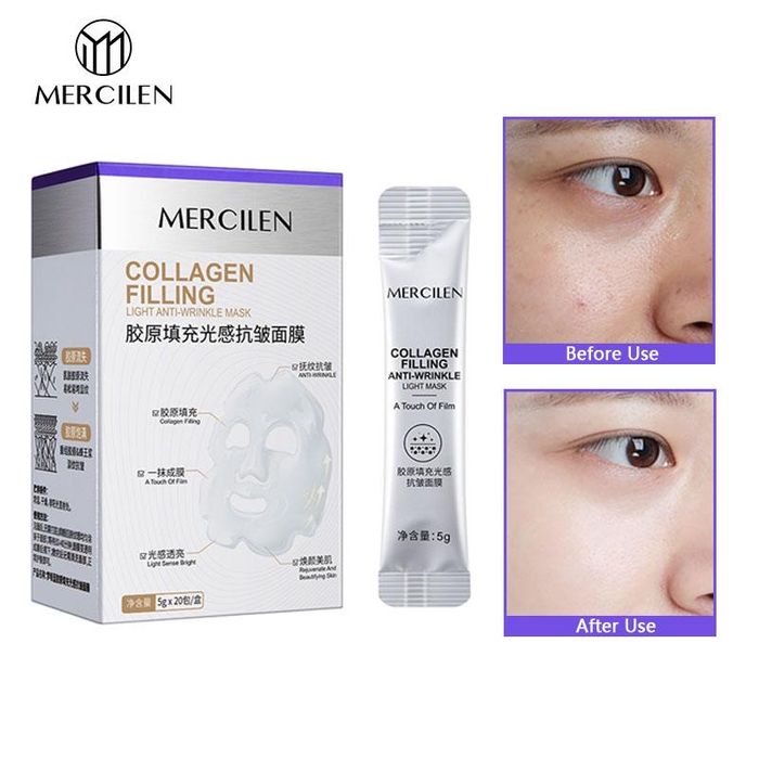 Маска для обличчя MERCILEN Collagen filling mask 20 шт