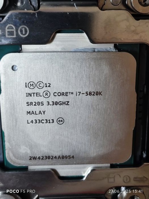 Комплект материнська плата Asus X99-S + i7-5820K+DDR4 64Gb