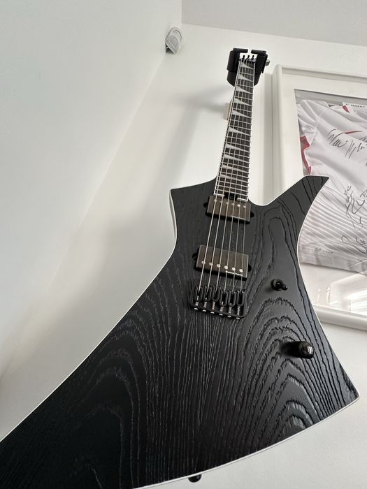 Jackson Jeff Loomis Kelly HT6 + futerał Ritter + pas Levy’s