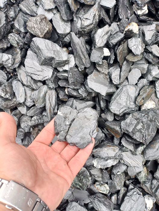 Czarna Kora Kamienna /Łupek - Gnejs / Kamień Ozdobny - Kora Antracyt