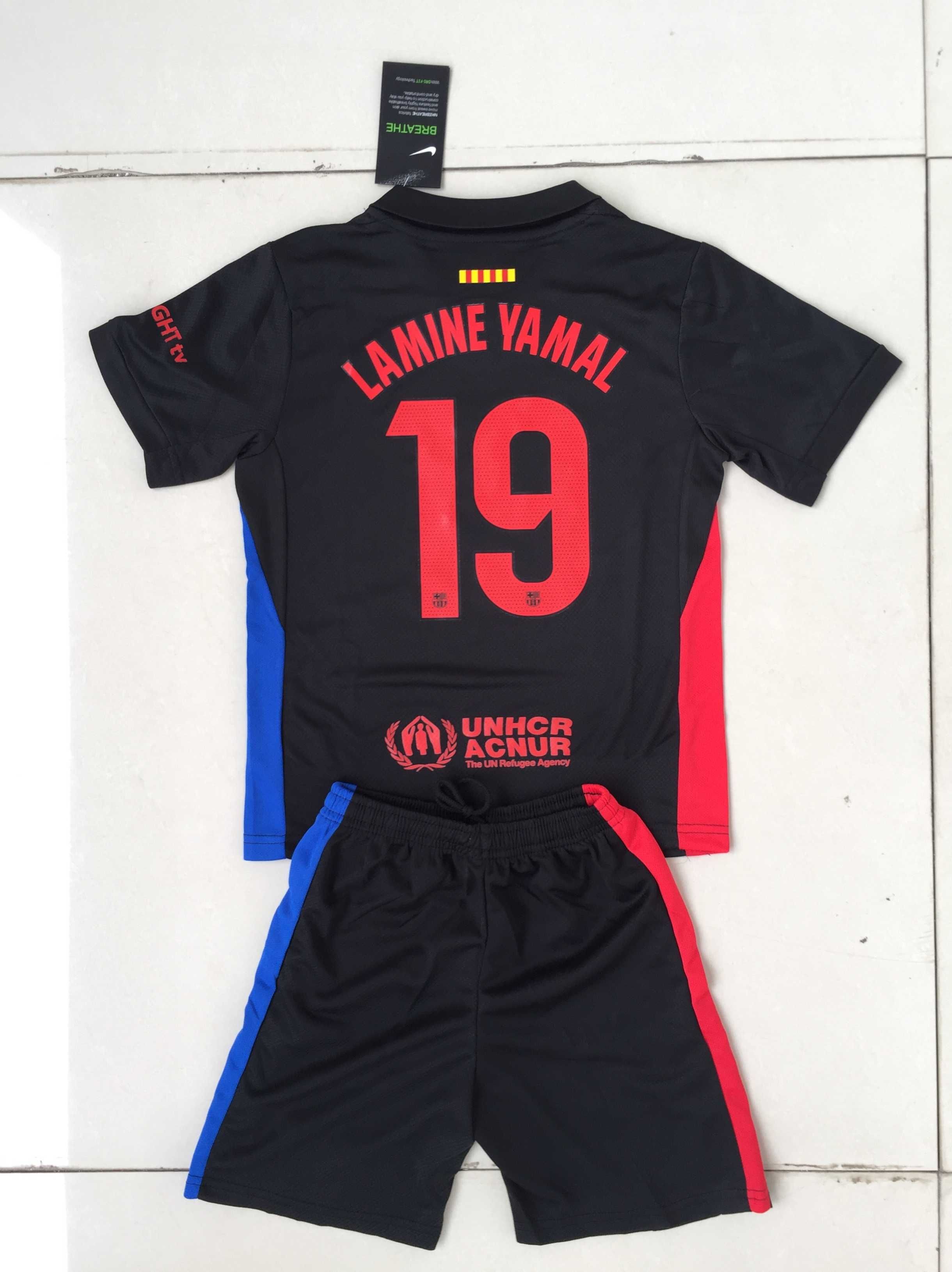 Koszulka dziecięca #19 Lamine Yamal FC Barcelona wyjazdowa 22