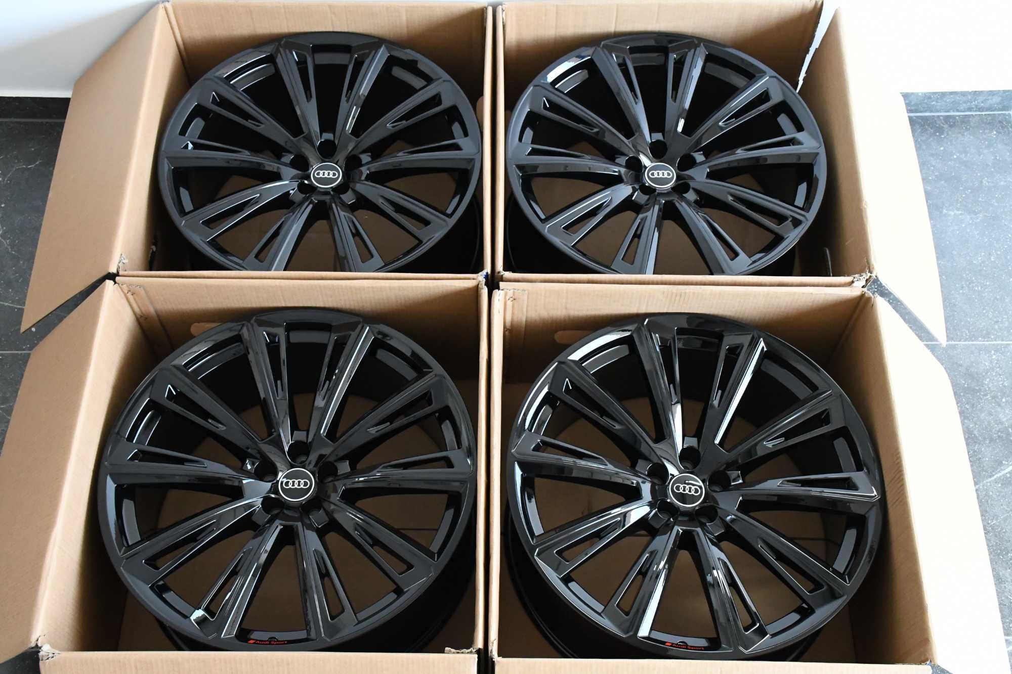 Koła Felgi 23" Audi Q8 SQ8 RSQ8 Nowe Audi Sport Black Piano