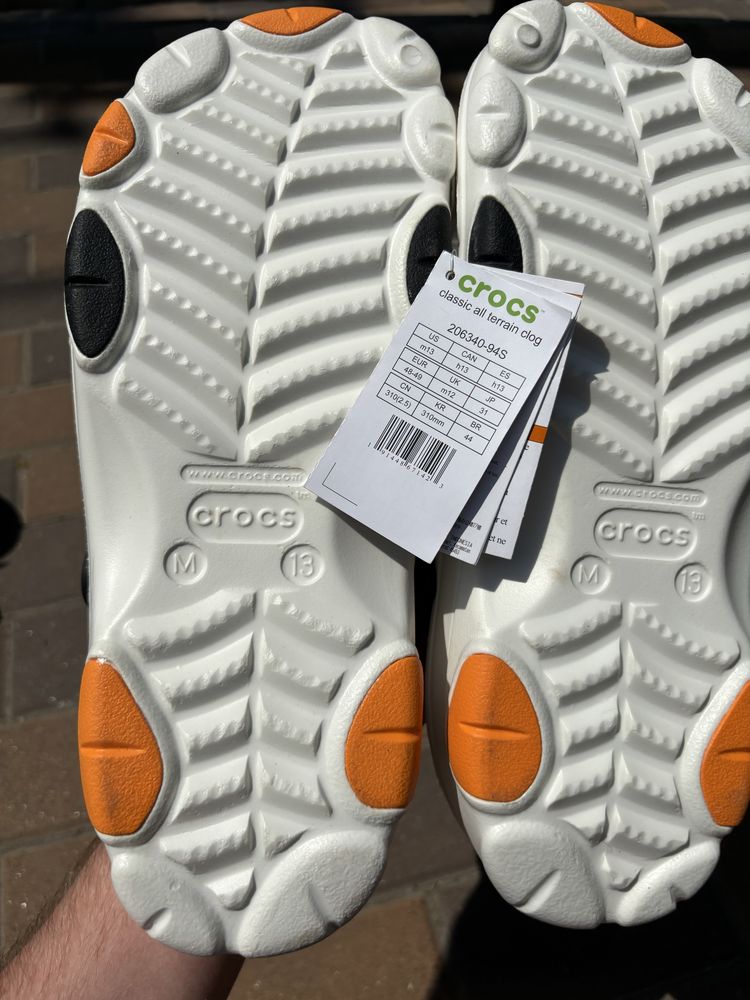 Crocs оригінал білі жіночі чоловічі крокси тапки літні sale