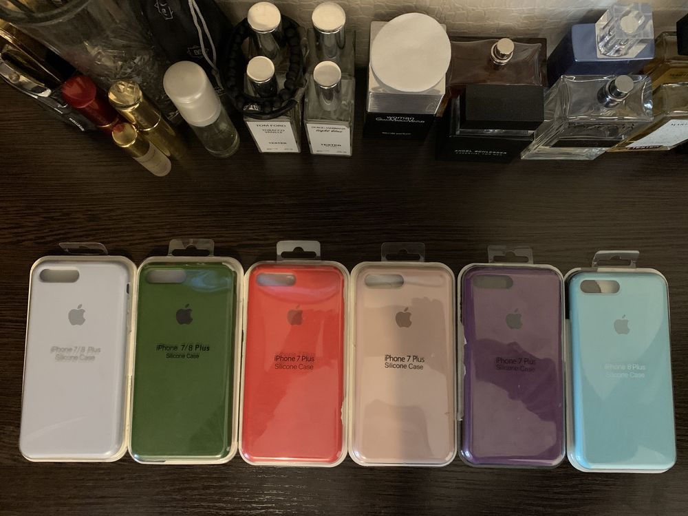 Чехлы iPhone 7/8 Plus (Silicone Case), Samsung