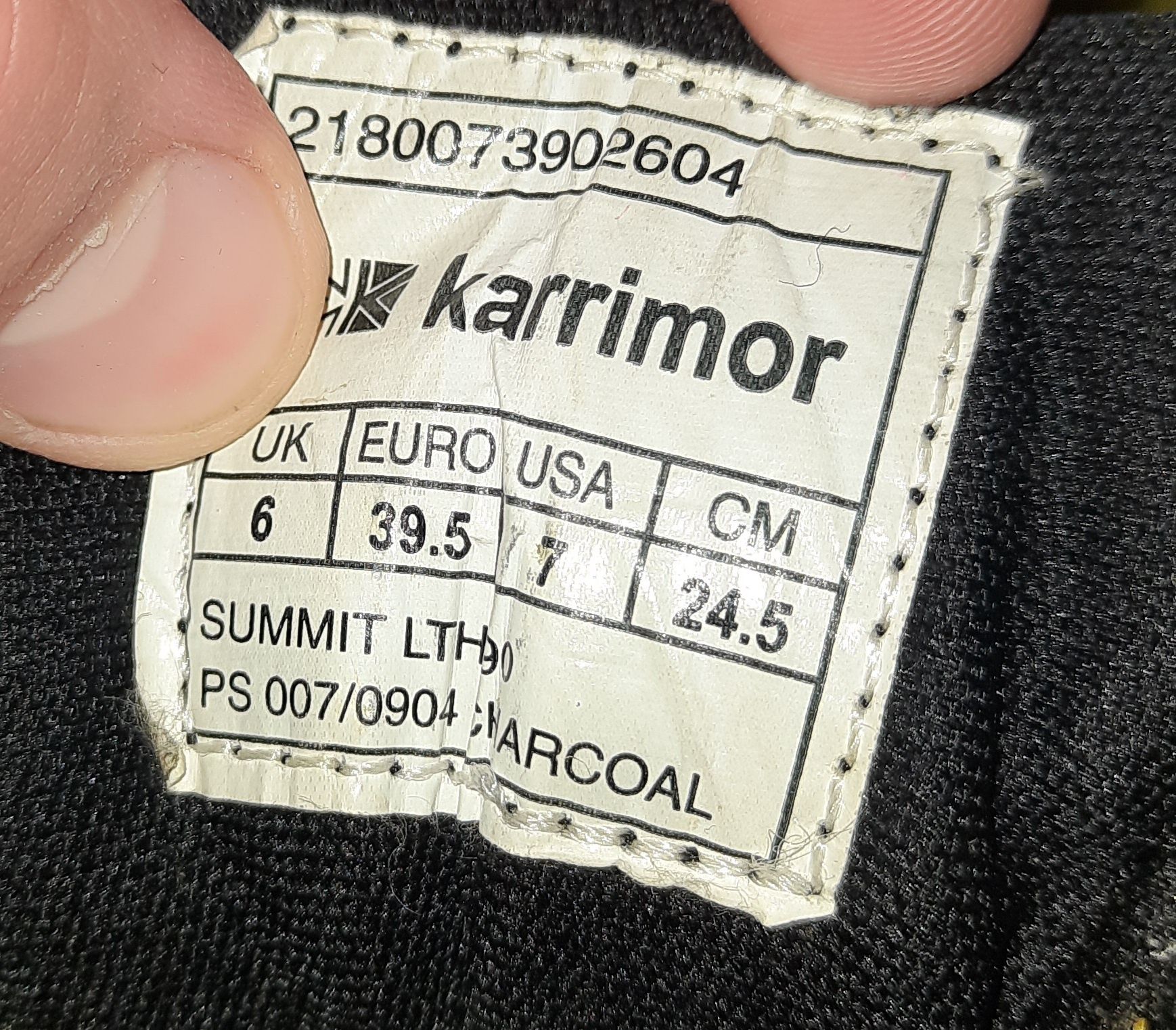 Кроссовки Karrimor Summit треккинговые водонепроницаемые ботинки Lowa