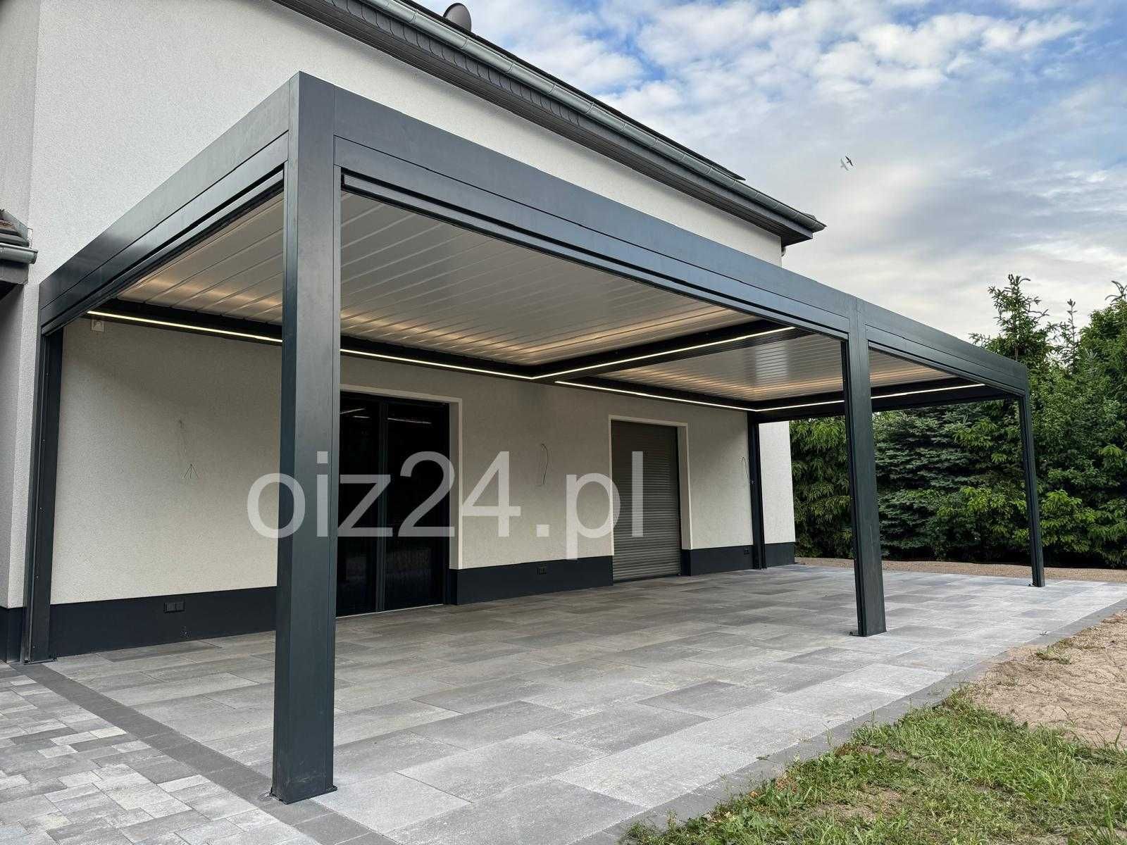 Najtaniej ! ! ! Pergola Zadaszenie Aluminium Taras Lamele Led