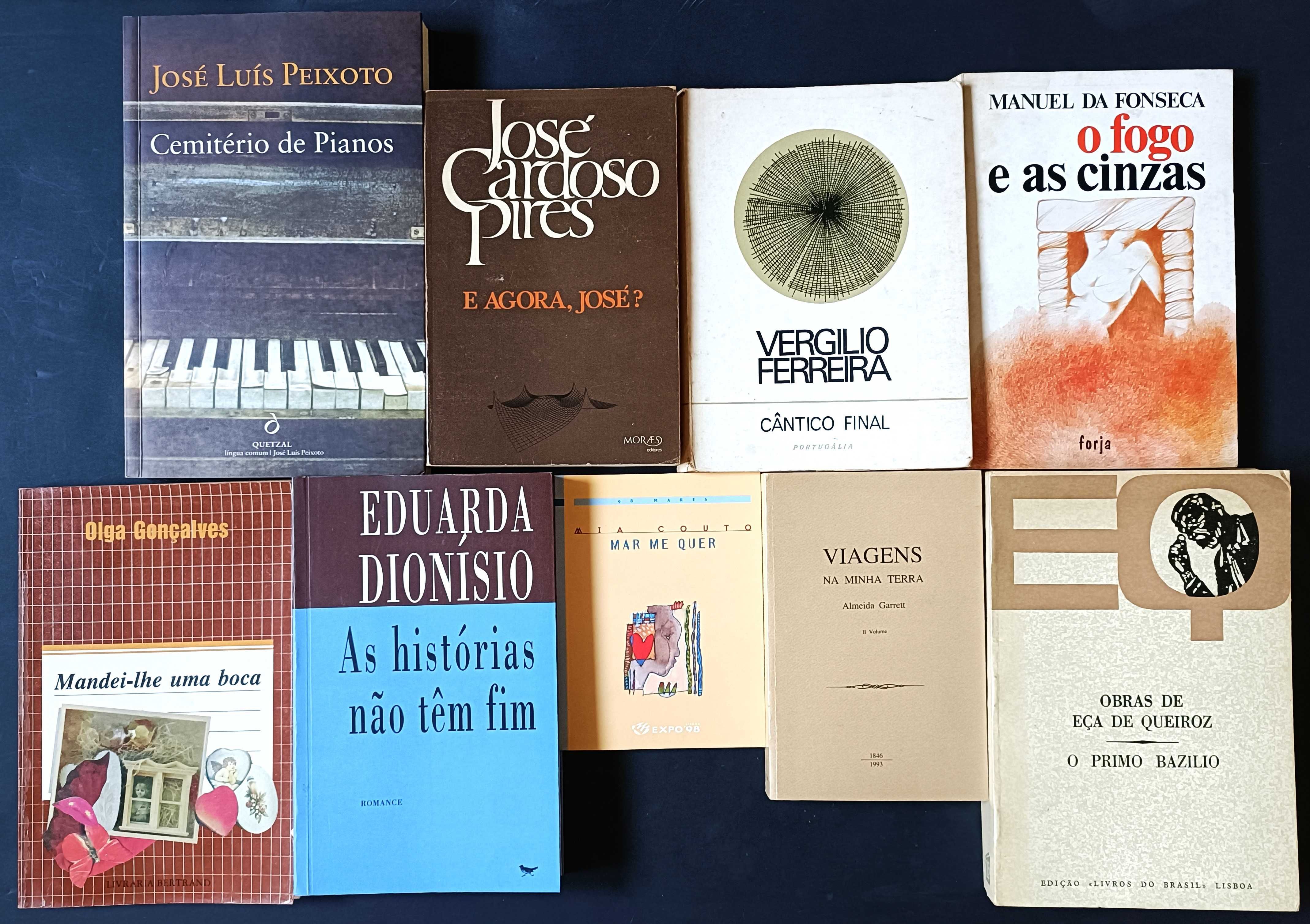 38 livros, literatura nacional-internacional. Primeiras Edições. 190€.