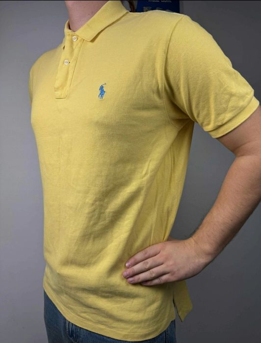 Koszulka Polo Ralph Lauren w rozmiarze L, żółta