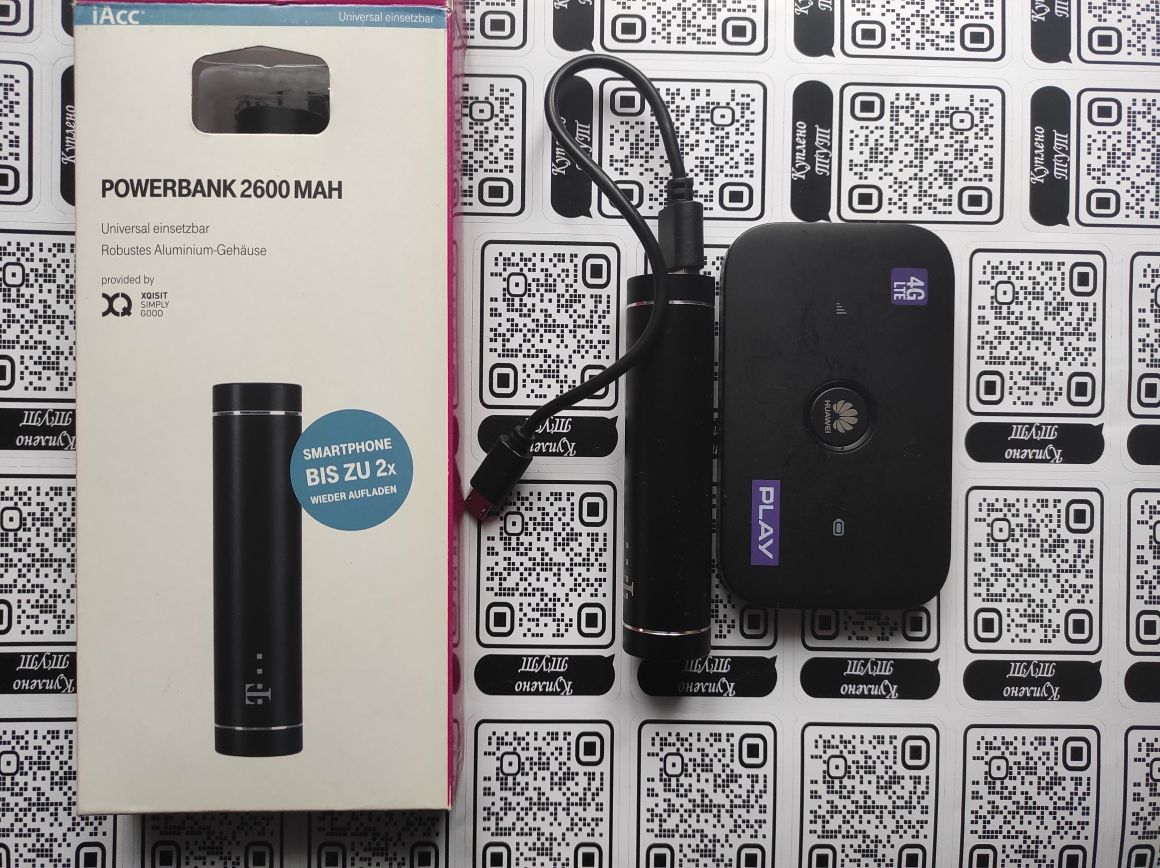 Міні павербанк power bank t mobile 2600mah