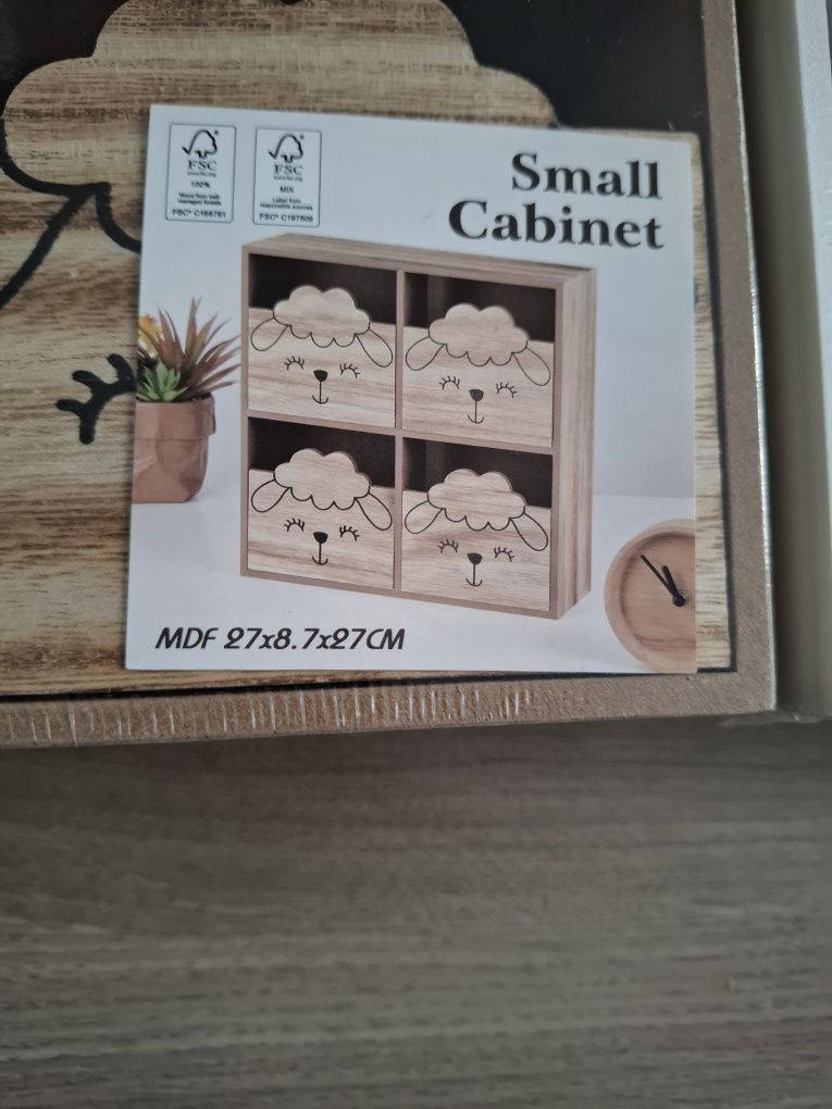 Zestaw - 3 piękne nowe mini komody/organizery