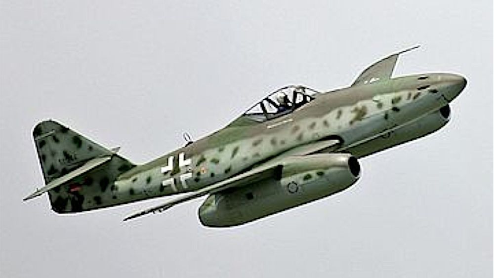 Klocki Myśliwiec Messerschmitt Me 262, Samolot Odrzutowy.