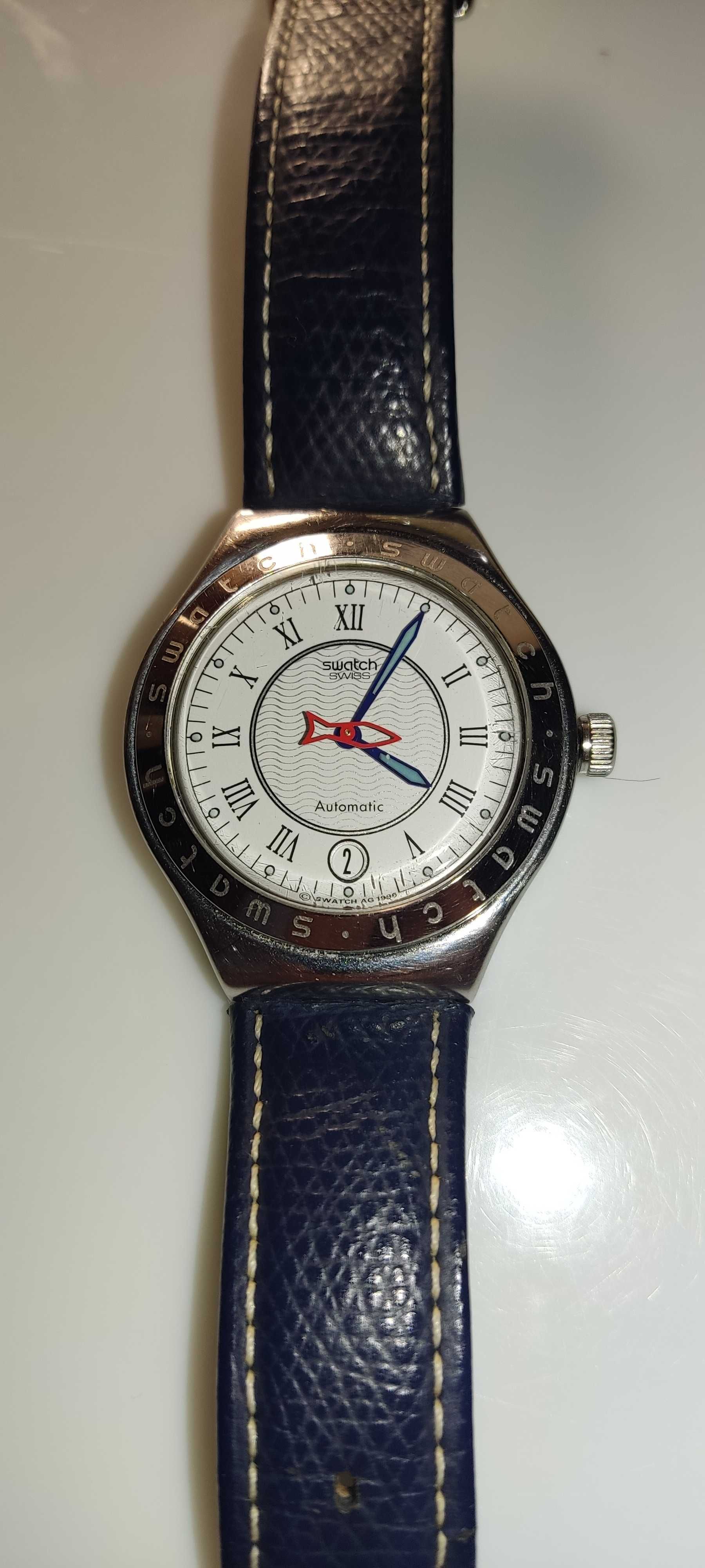 Swatch Irony Automatic YAS400 Poisson Rouge Red Fish AG 1996 Vintage