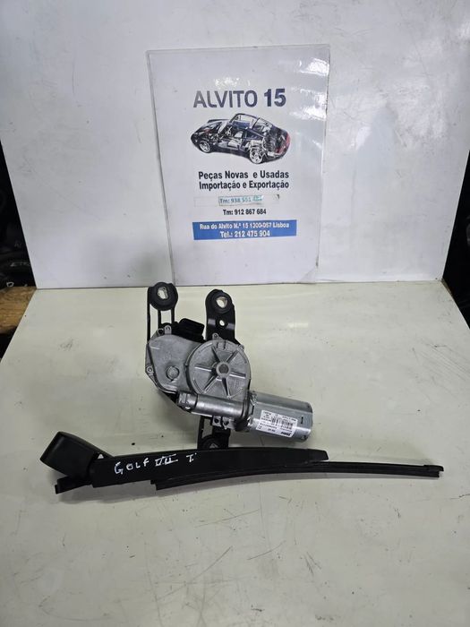 Motor limpa vidros traseiro Golf Vll  7 REF: 5G09557 11A    -  Braço  limpa vidros traseiro Golf Vll 7