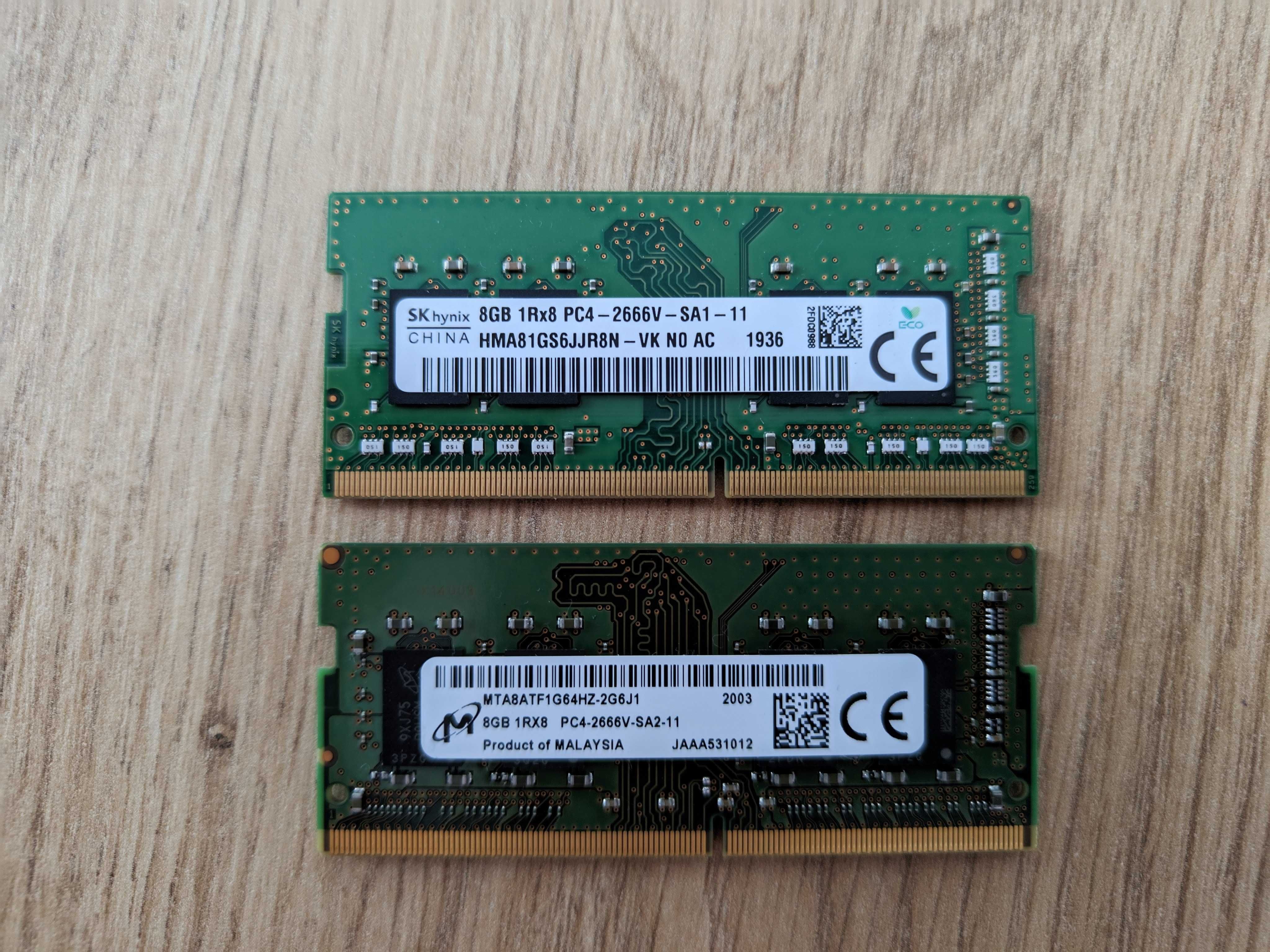 Pamięć do laptopa 16 GB - DDR4 - 2666 MHz - CL19 /2x 8 GB/