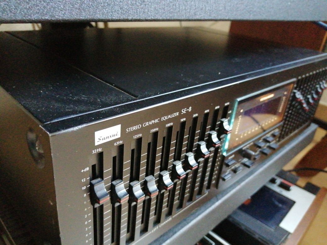 Sansui equalizador de som SE 8