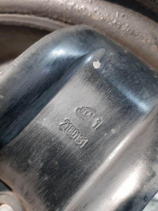 Felga Stalowa Strukturalna Opel 5X110 Et39 6.5J R16 2160131