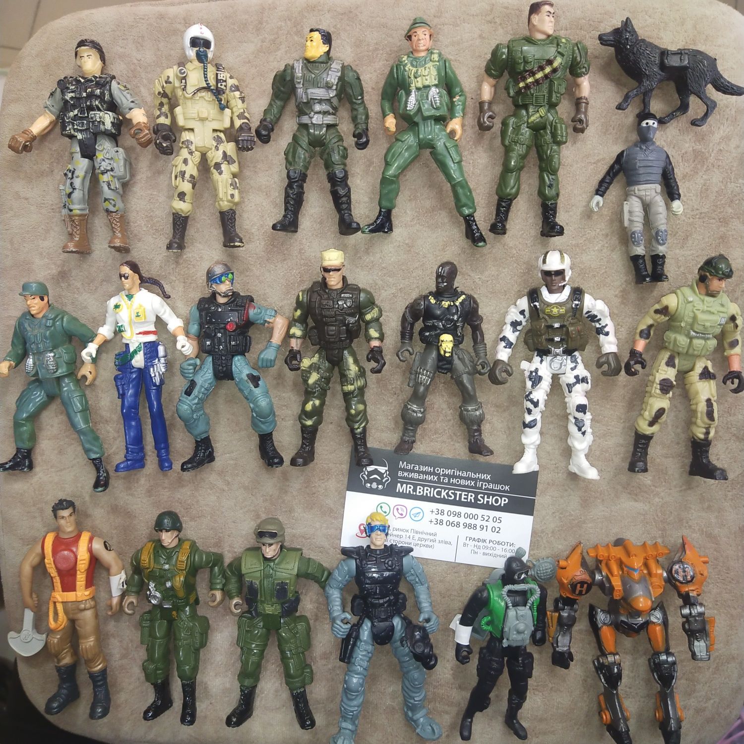 Фигурки солдаты военные чап мей chap mei человечки lanard Hasbro