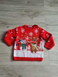 Sweterek świąteczny 92