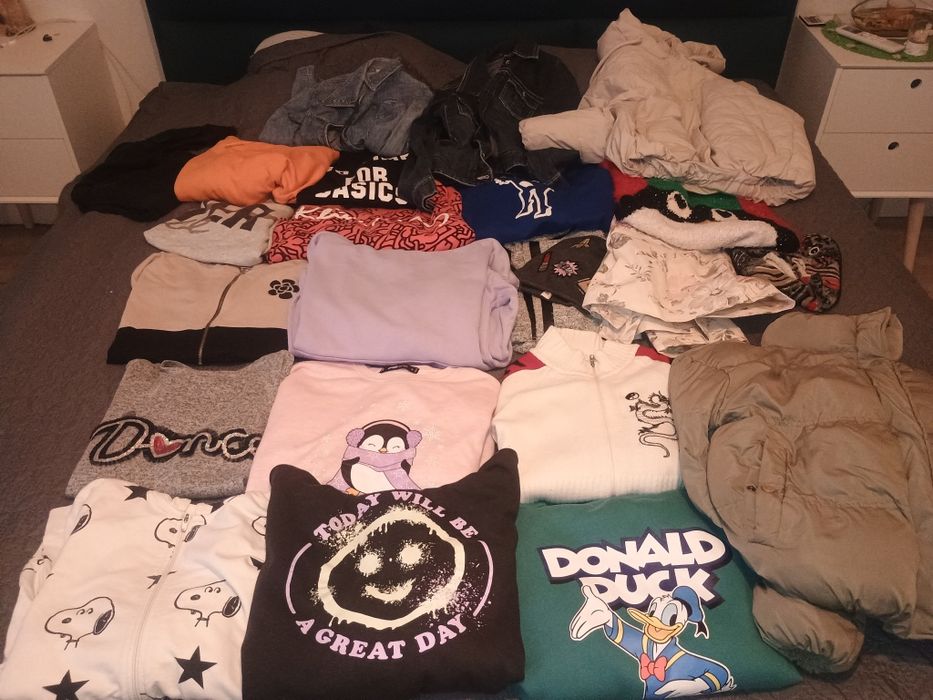 Mega paka dla dziewczynki rozmiar 158,, S, M.