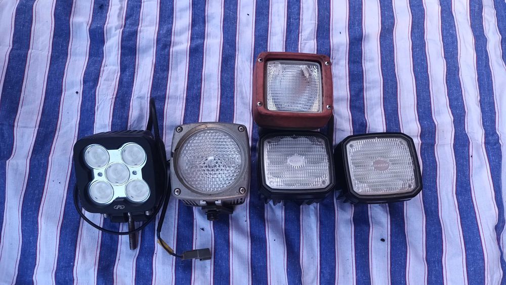 Halogen roboczy Lampa Xenon JCB CAT forvarder