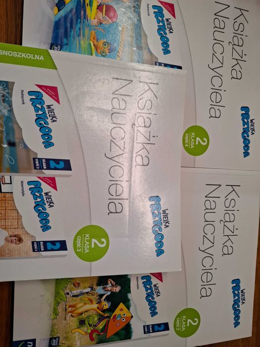 Książka Nauczyciela klasa 2 ,część 2,3,4 Wielka Przygoda Nowa Era