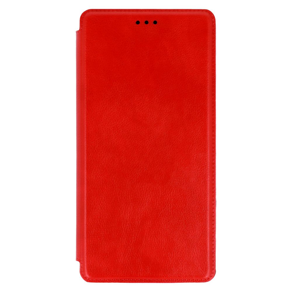 Kabura Razor Leather Book Do Samsung Galaxy A22 5G Czerwona