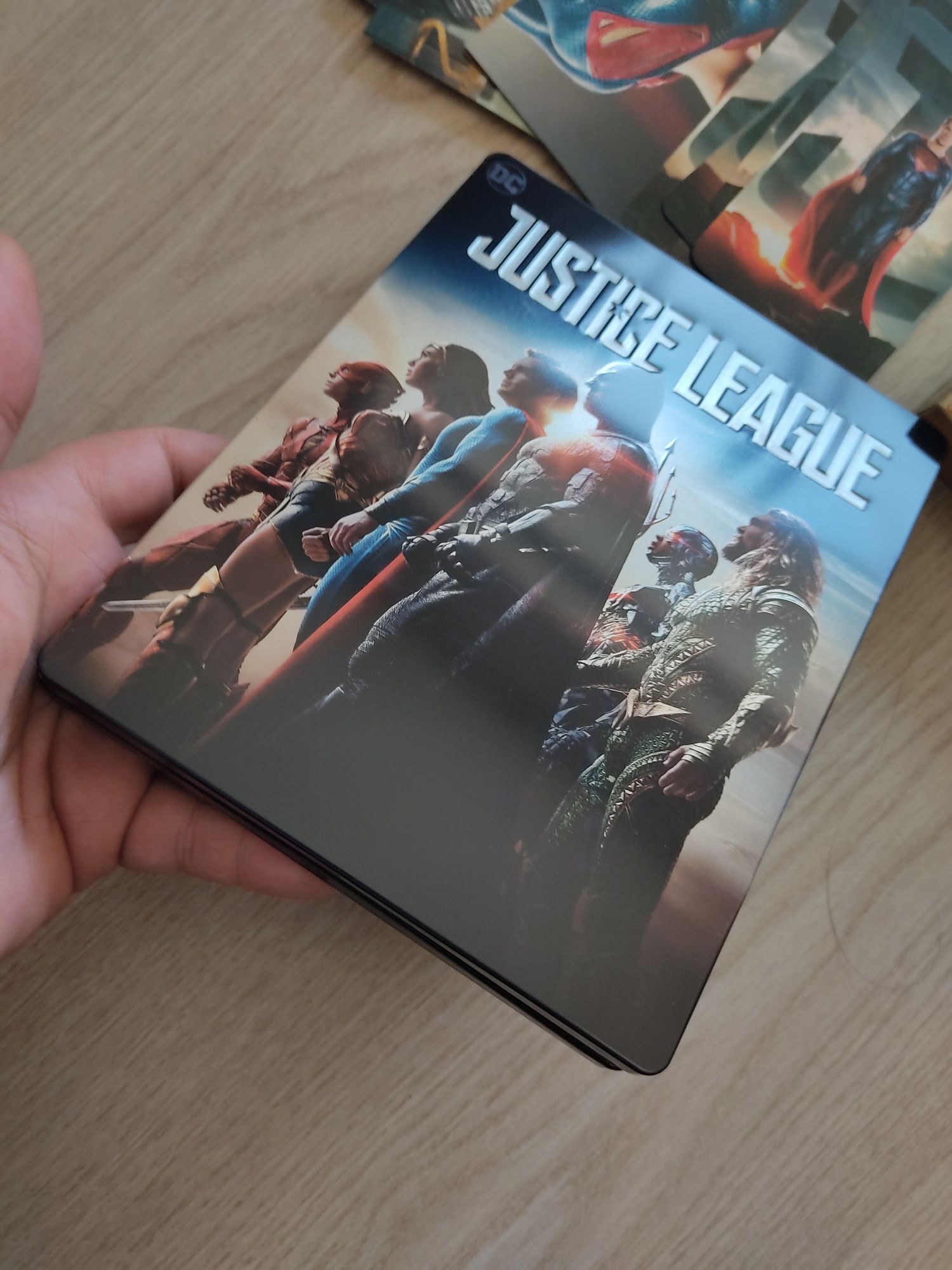 Justice League Steelbook bluray Manta Lab