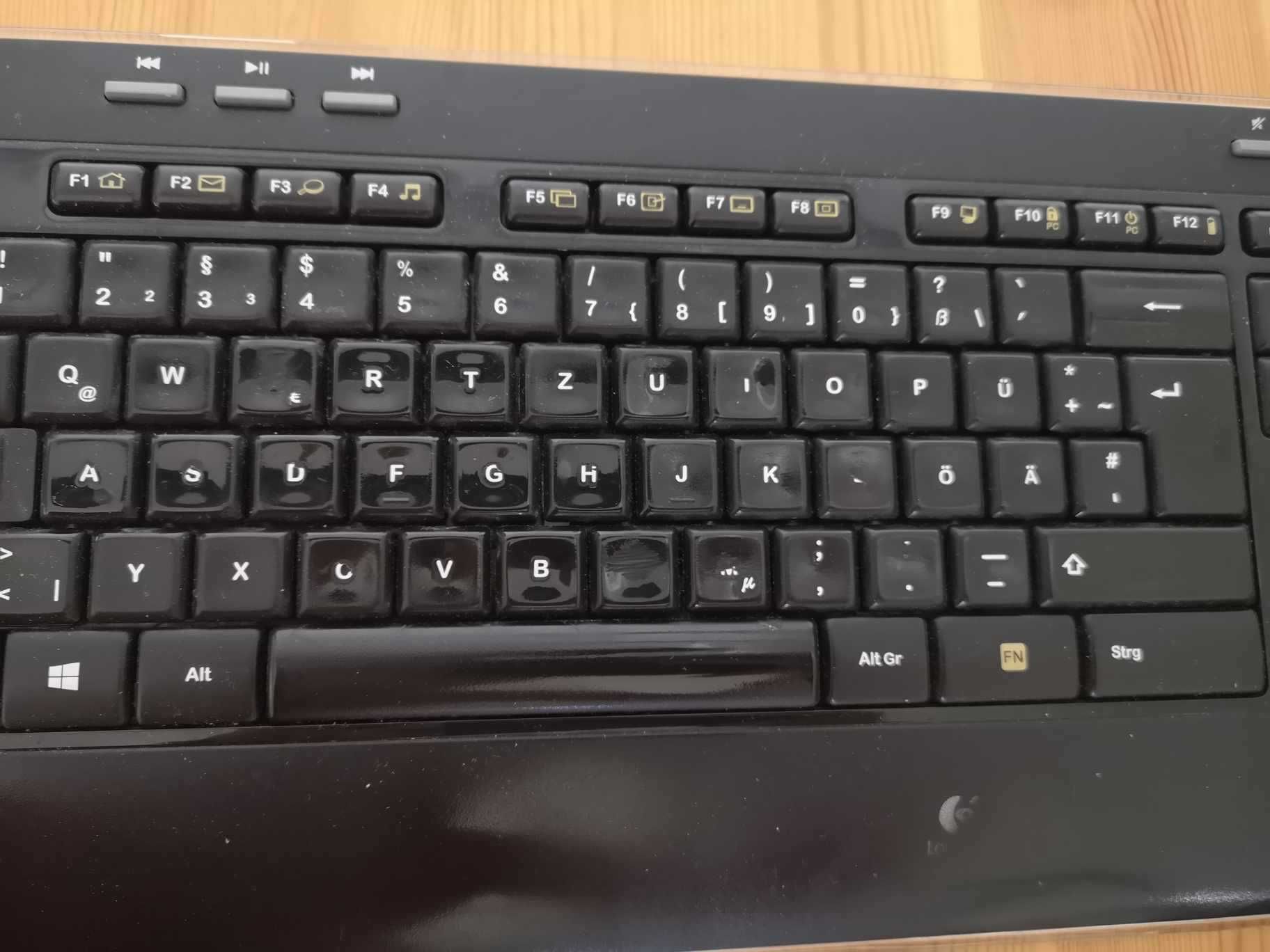 Klawiatura + mysz, bezprzewodowy zestaw Logitech K520