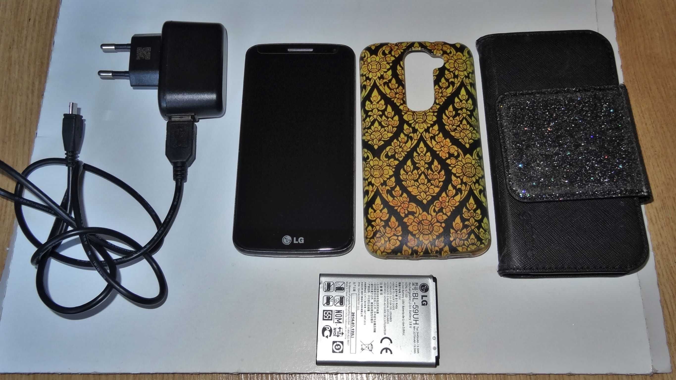 zgrabny telefon/smartfon LG z NFC I wymienną baterią, mega zestaw !!!