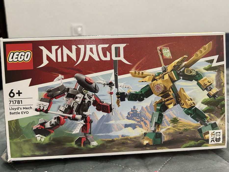 Лего LEGO NINJAGO 71781 Битва робота Ллойда EVO 223 деталі (71781)