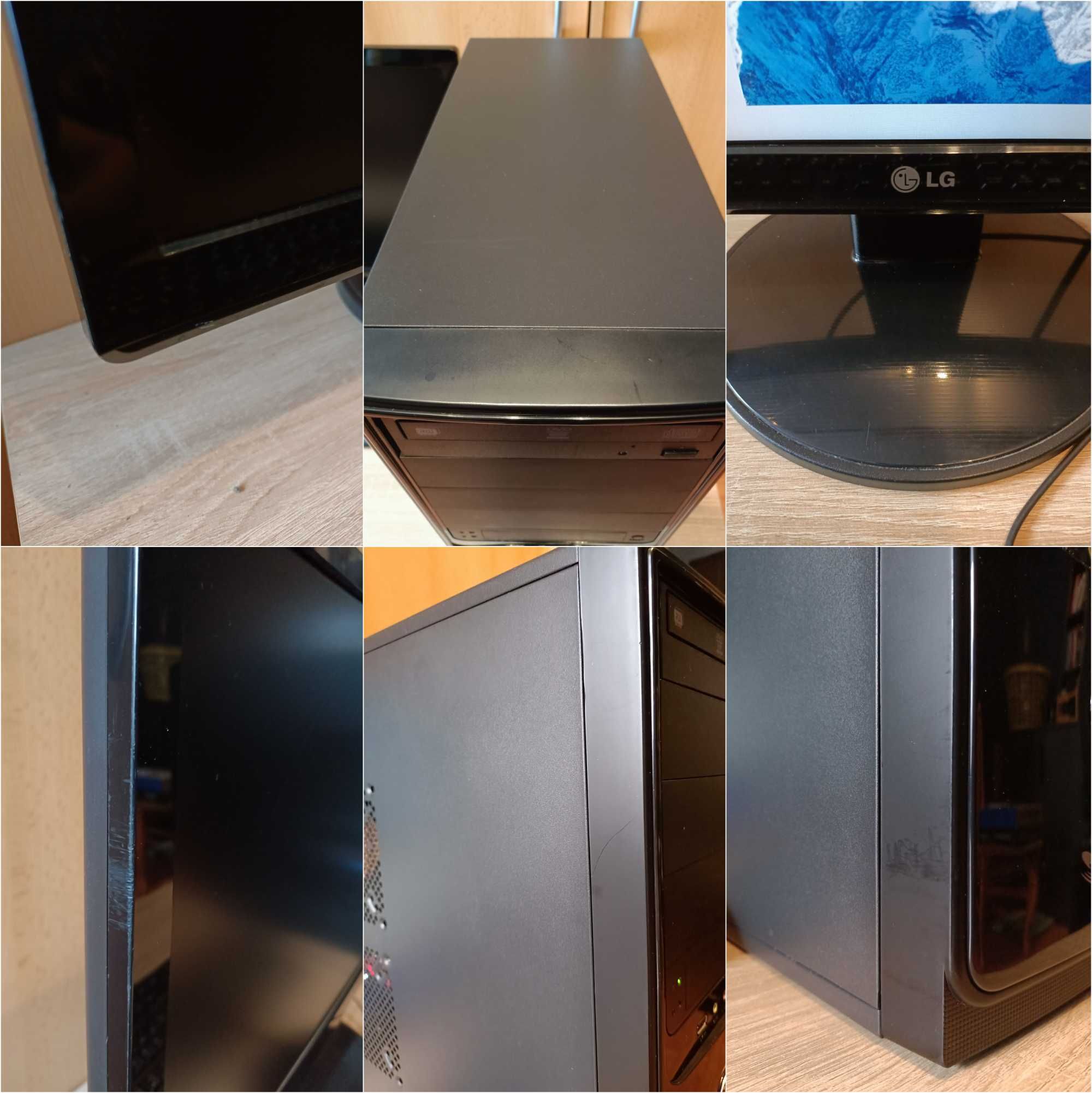 Komputer i5-4460, R7 370 4GB, DDR3 8GB, Nowy SSD 128GB + Monitor