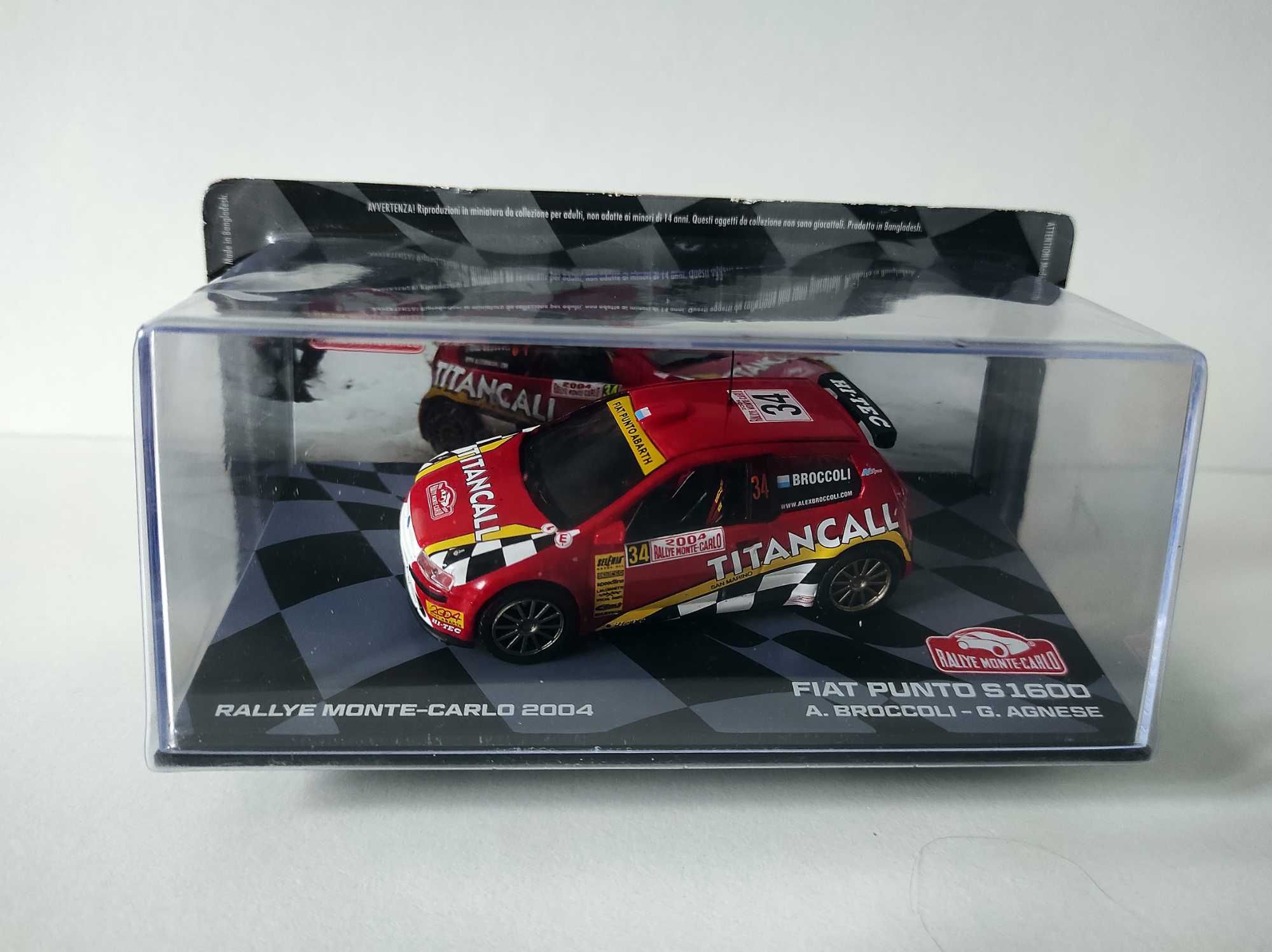 Fiat Punto S1600 Rally Monte Carlo 2004 A. Broccoli 1:43