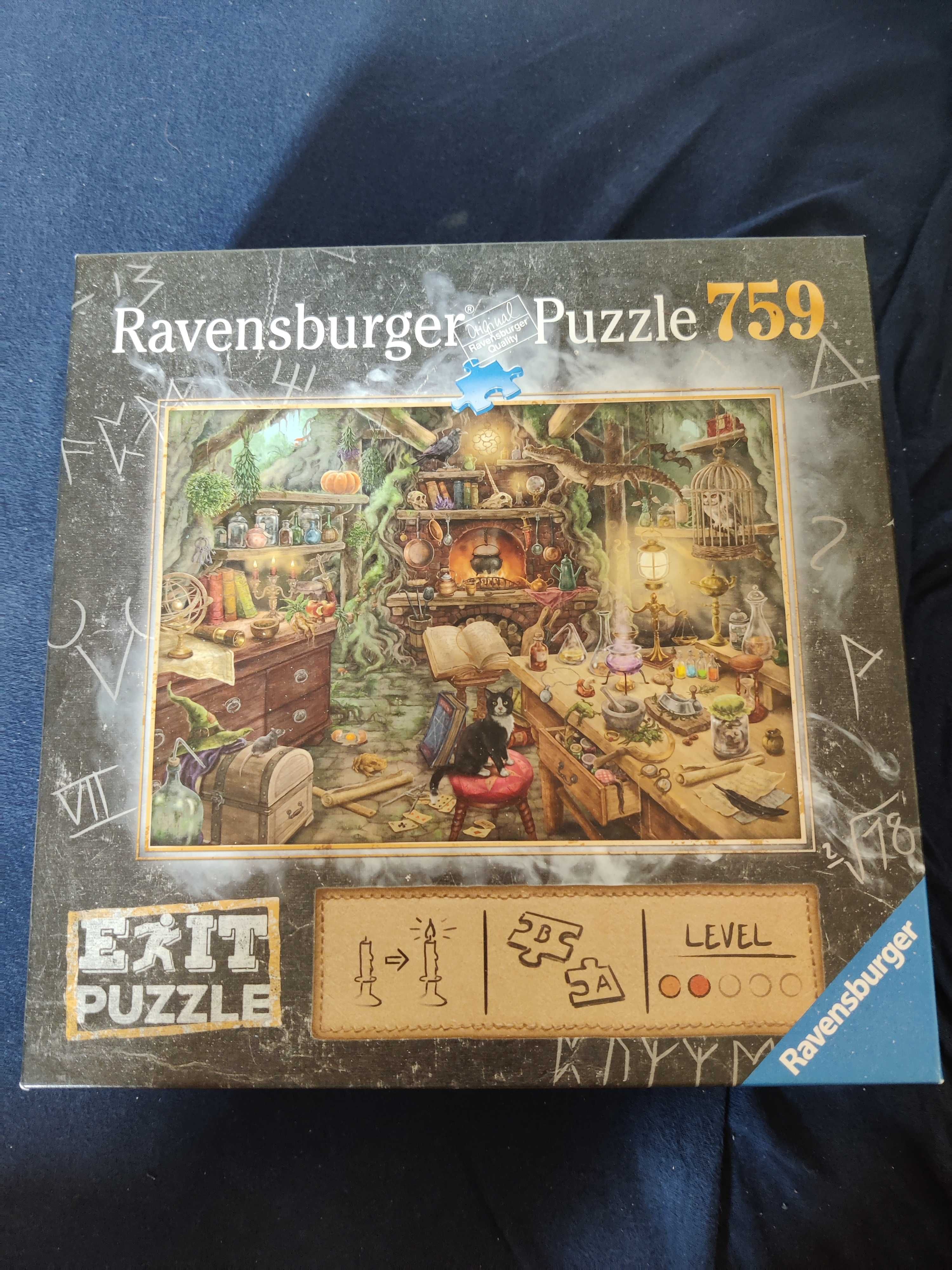 Ravensburger exit puzzle 759 Kuchnia wiedźmy