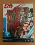 Pack 4 figuras Star Wars (Guerra das Estrelas) - Rey, Rose, Stormtroop