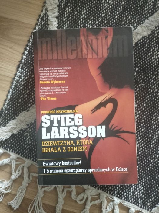Millenium Stieg Larsson- Dziewczyna która igrała z ogniem