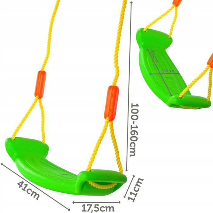 Huśtawka Ławeczkowa Kingsport Zielona