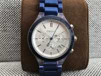 Relógio azul DKNY