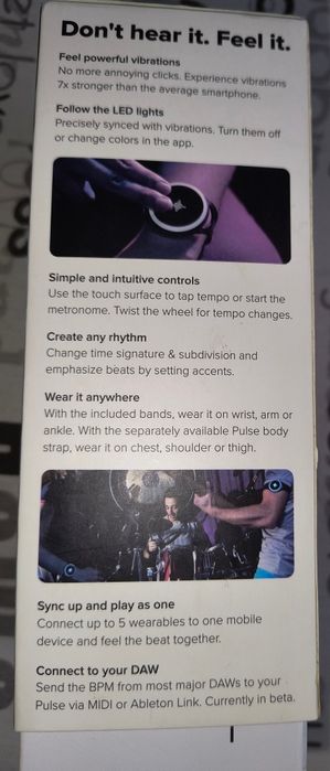 Pluse Smart vibeating metronome