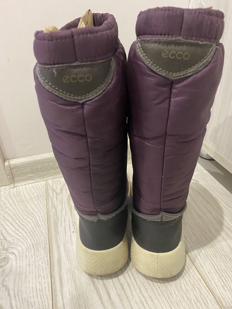 Продам зимові чоботи, сапожки для дівчинки фірми Ecco, 34 розмір