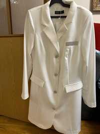 Сукня піджак білого кольор6