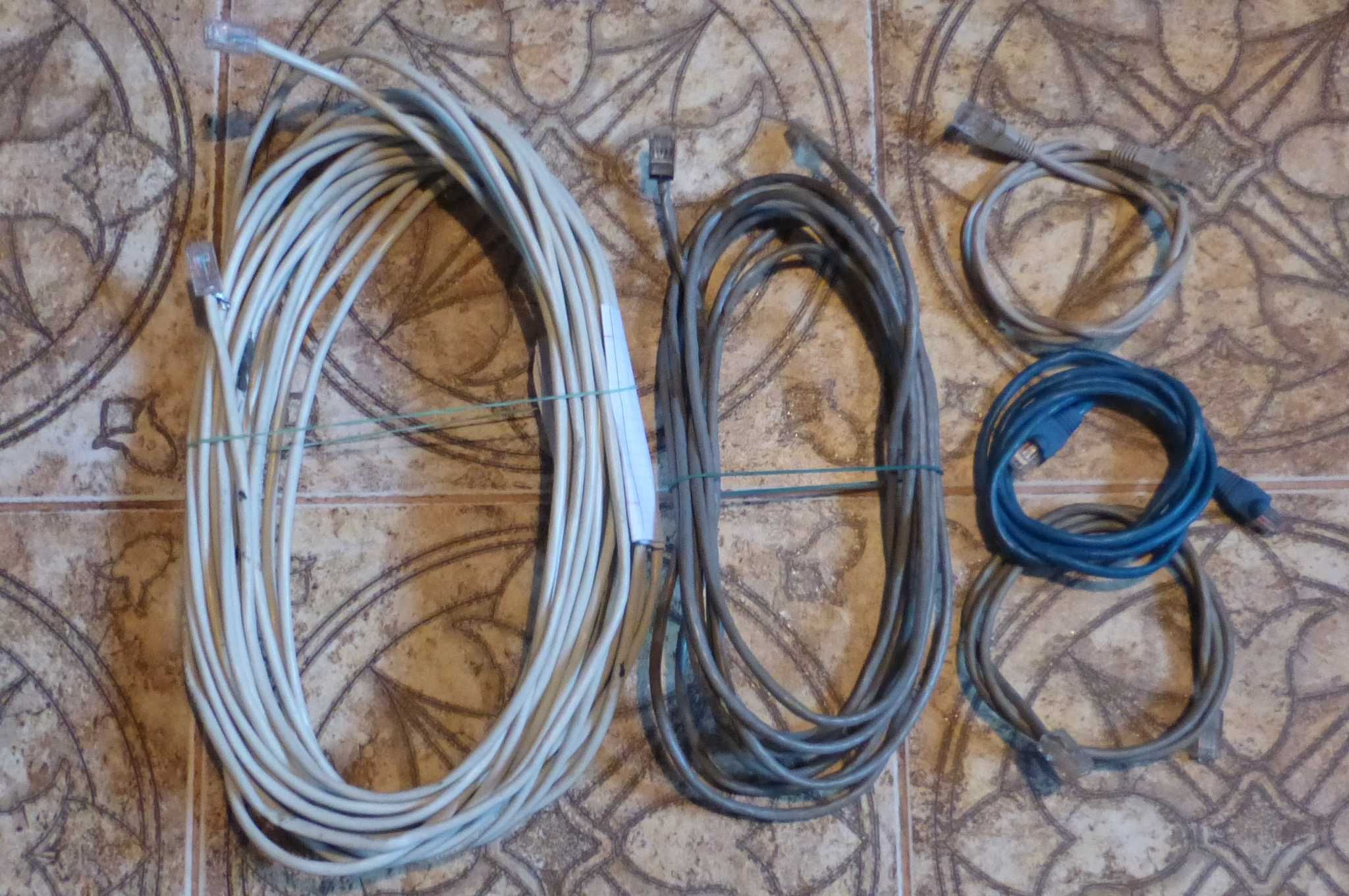 Витая пара интернет кабель патч-корд сплитер переходник RJ45 1, 5, 15м