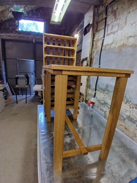 Стіл дубовий, Стіл дубовий манікюрний