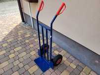 Wózek transportowy z kołami dętkowymi, do 200 kg