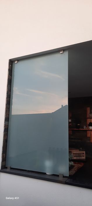 Vidro duplo opaco de divisão exterior