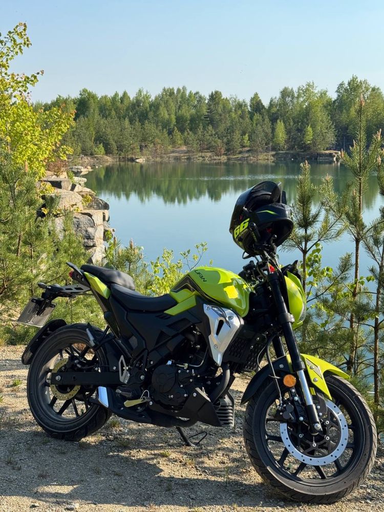 Мотоцикл LIFAN SR220 (2024) Зелений