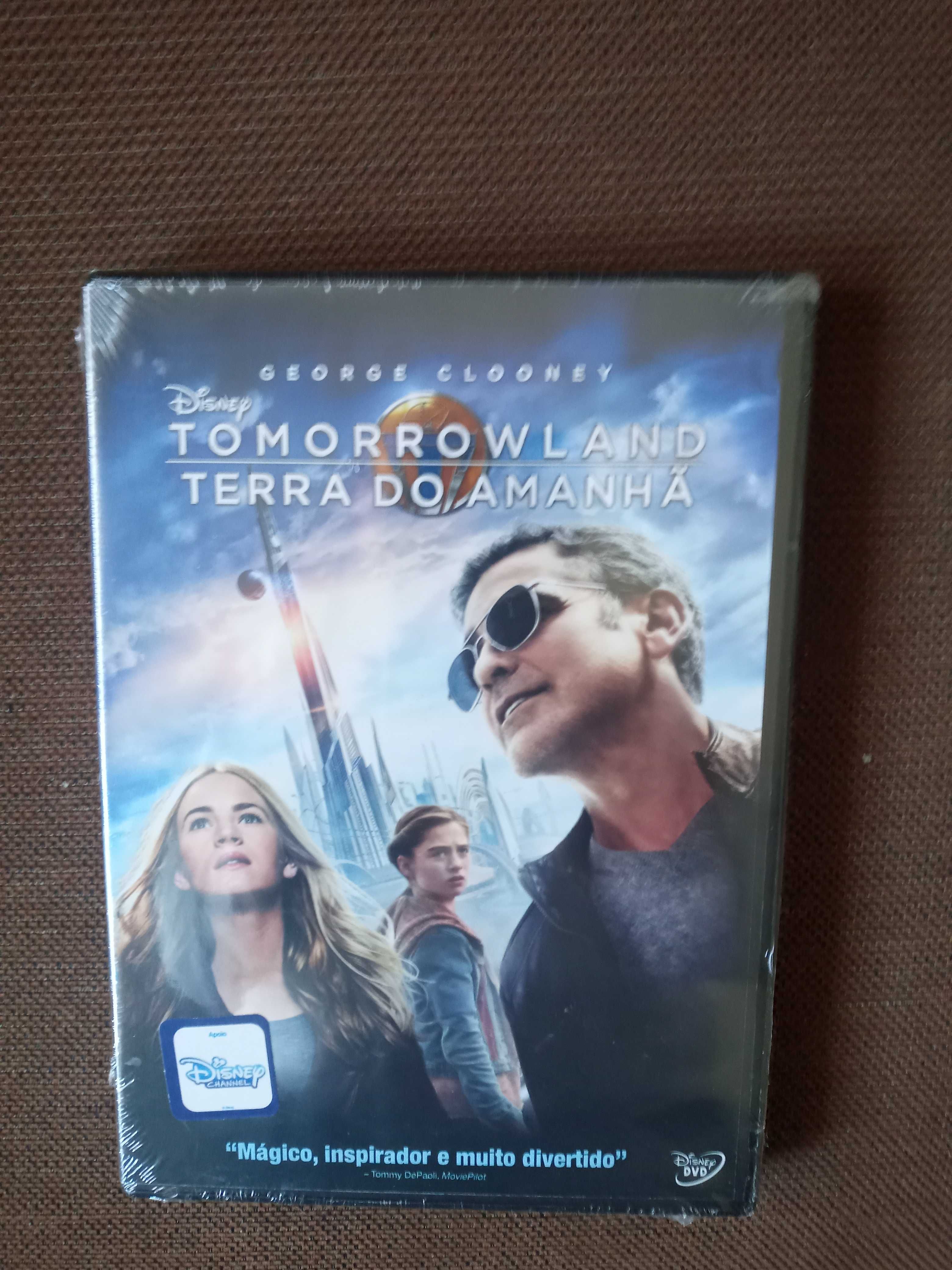 filme dvd original - tomorrowland - terra do amanha - novo