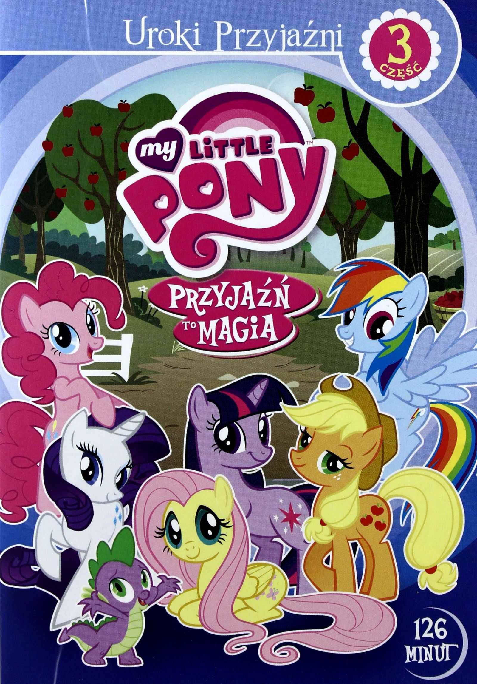 Bajka DVD Kucyki My Little Pony 3 Polski Dubbing Film  Pinkie Pie